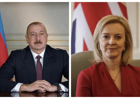 İlham Əliyev Elizabet Trası təbrik edib İlham Əliyev Elizabet Trası təbrik edib