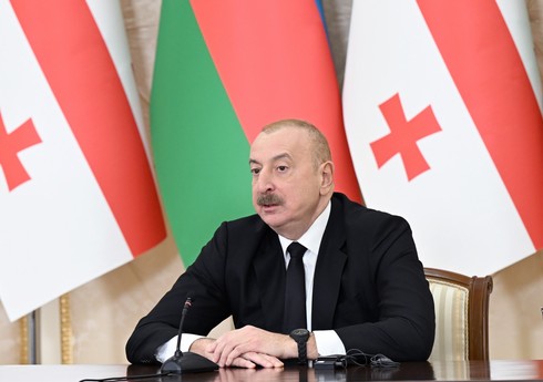 İlham Əliyev: Gürcüstanın istehlak etdiyi təbii qazın 80 faizdən çoxu Azərbaycan mənşəlidir İlham Əliyev: Gürcüstanın istehlak etdiyi təbii qazın 80 faizdən çoxu Azərbaycan mənşəlidir