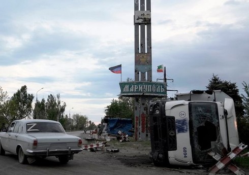 Mariupol şəhərində güclü partlayış olub Mariupol şəhərində güclü partlayış olub