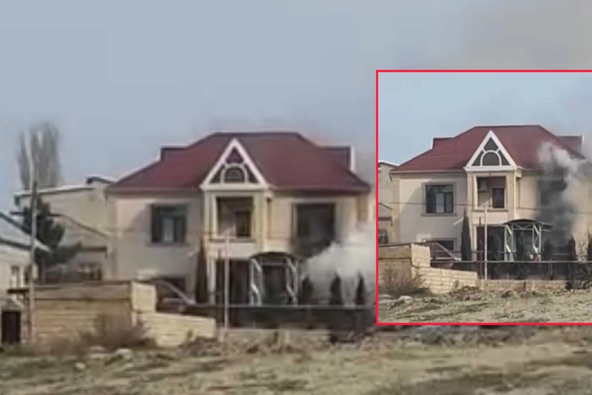 Masazırda evdə yanğın baş verib Masazırda evdə yanğın baş verib