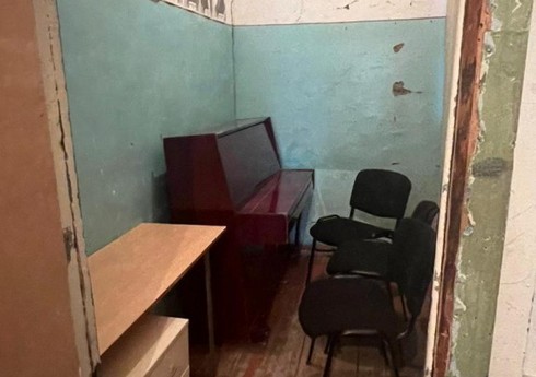 Mədəniyyət nazirinin birinci müavini Ağsuda baxış keçirib, məktəb binasının qəzalı olduğu aşkarlanıb