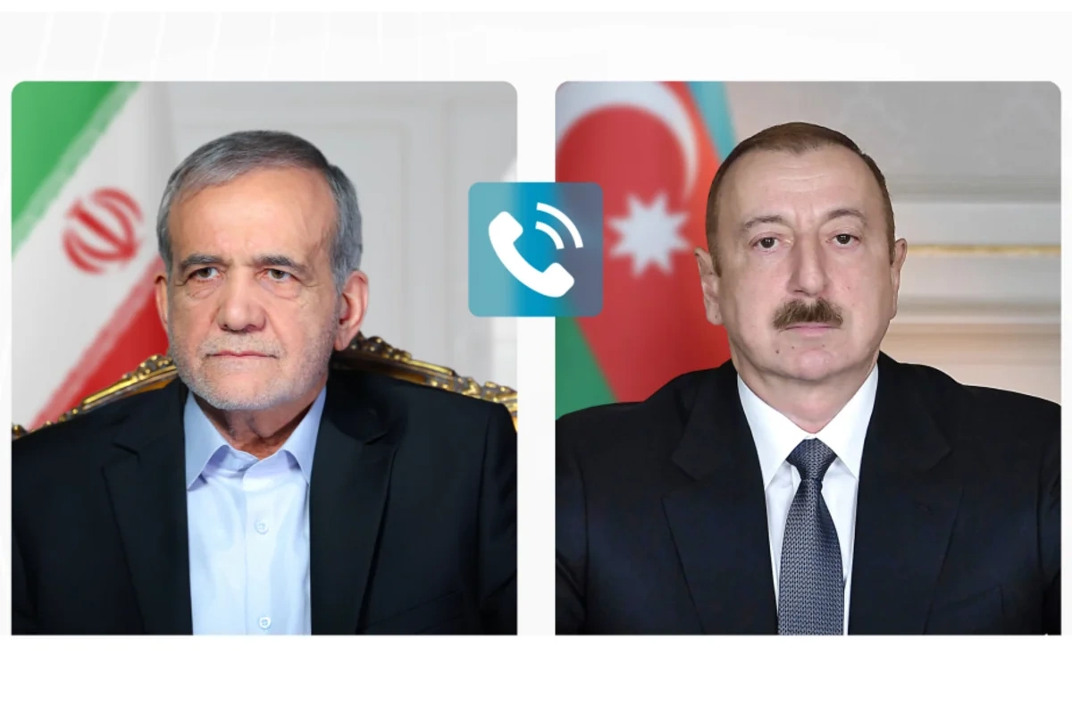 Məsud Pezeşkian Prezident İlham Əliyevə zəng edib
