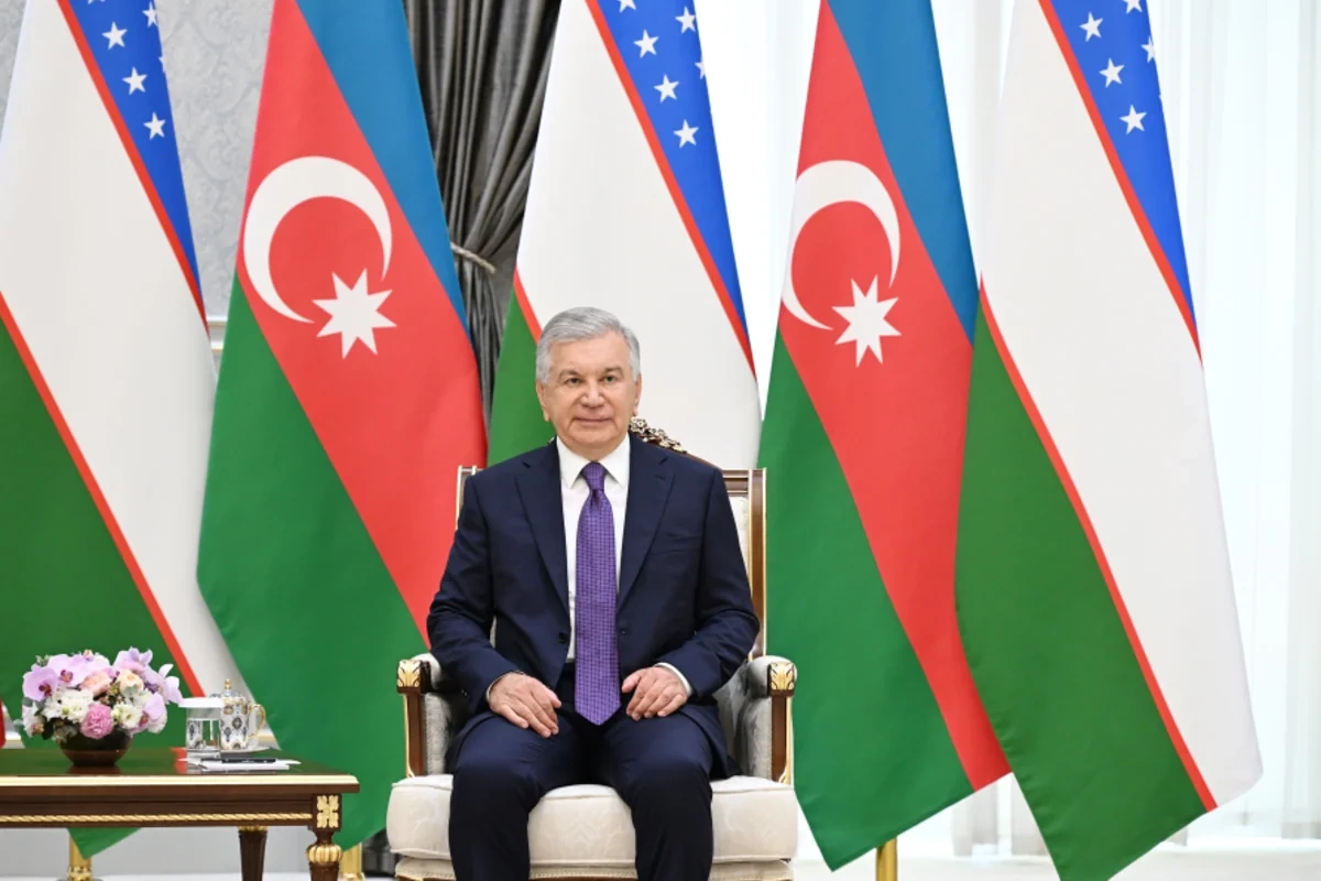 Mirziyoyev İlham Əliyevin Özbəkistana dövlət səfərinin tarixi əhəmiyyət kəsb etdiyini bildirib Mirziyoyev İlham Əliyevin Özbəkistana dövlət səfərinin tarixi əhəmiyyət kəsb etdiyini bildirib