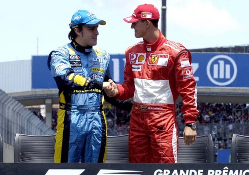 Mixael Şumaxer və Fernando Alonso “Formula 1” tarixinin ən nüfuzlu pilotları seçiliblər Mixael Şumaxer və Fernando Alonso “Formula 1” tarixinin ən nüfuzlu pilotları seçiliblər