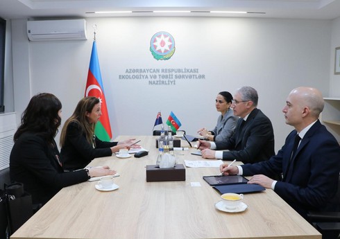 Muxtar Babayev Yeni Zelandiya səfiri ilə COP29-a hazırlığı müzakirə edib Muxtar Babayev Yeni Zelandiya səfiri ilə COP29-a hazırlığı müzakirə edib