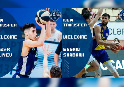 “Naxçıvan” basketbol klubu heyətini 2 oyunçu ilə gücləndirib “Naxçıvan” basketbol klubu heyətini 2 oyunçu ilə gücləndirib
