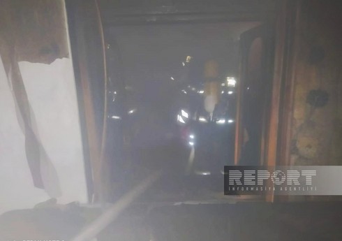 Naxçıvanda fərdi yaşayış evində baş verən yanğın söndürülüb