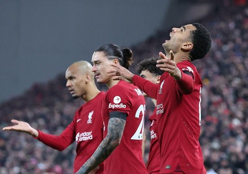İngiltərə Premyer Liqası: Mersisayd derbisində “Liverpul” “Everton” üzərində inamlı qələbə qazanıb İngiltərə Premyer Liqası: Mersisayd derbisində “Liverpul” “Everton” üzərində inamlı qələbə qazanıb