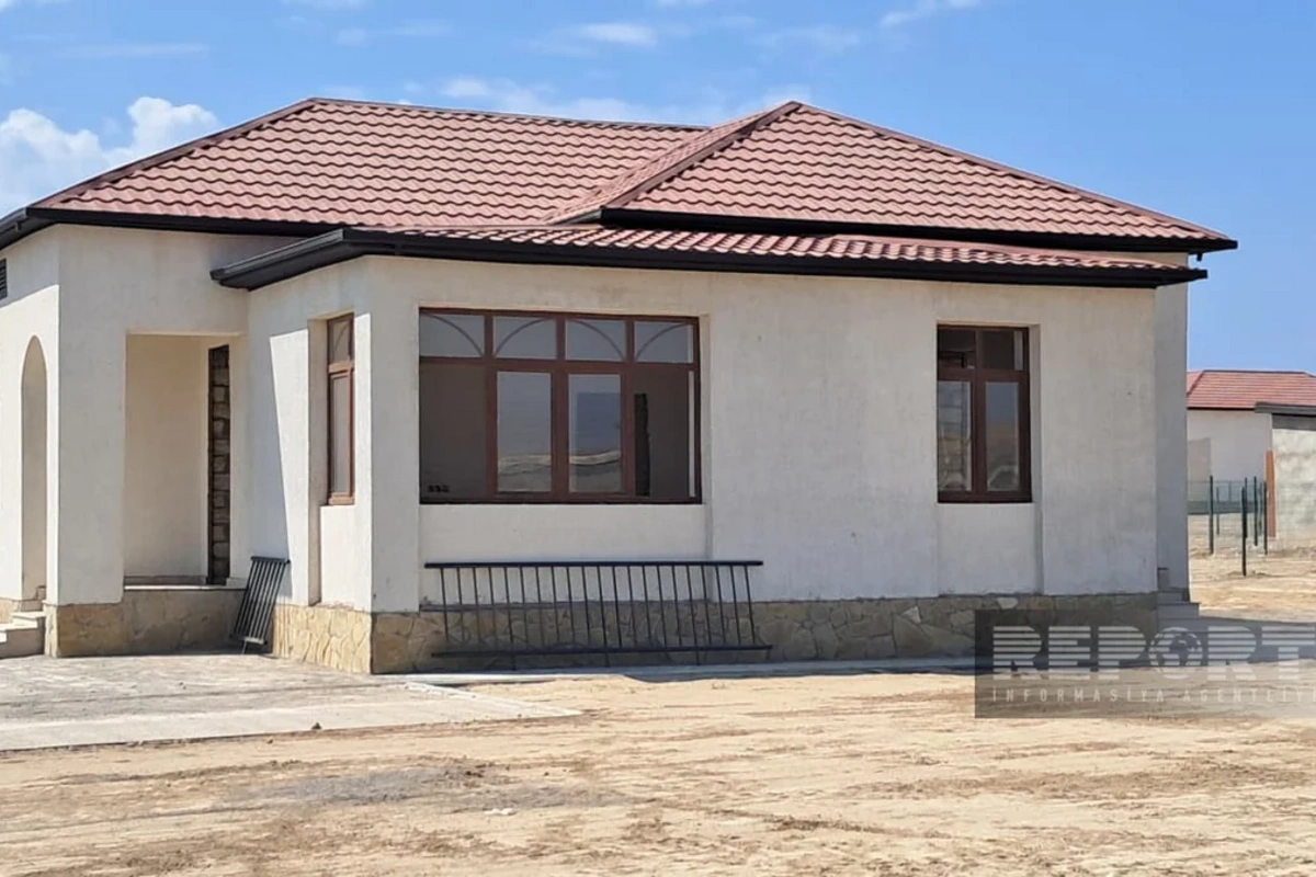 Növrəs Cəfərov: Soltanlı kəndində yaşayış evlərinin inşasında işlərin 50 %-i görülüb