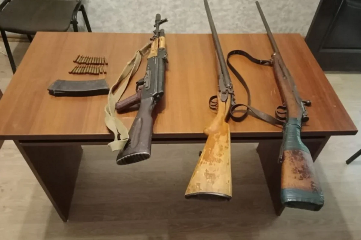 Ötən gün polis əməkdaşları tərəfindən silah-sursat aşkarlanıb