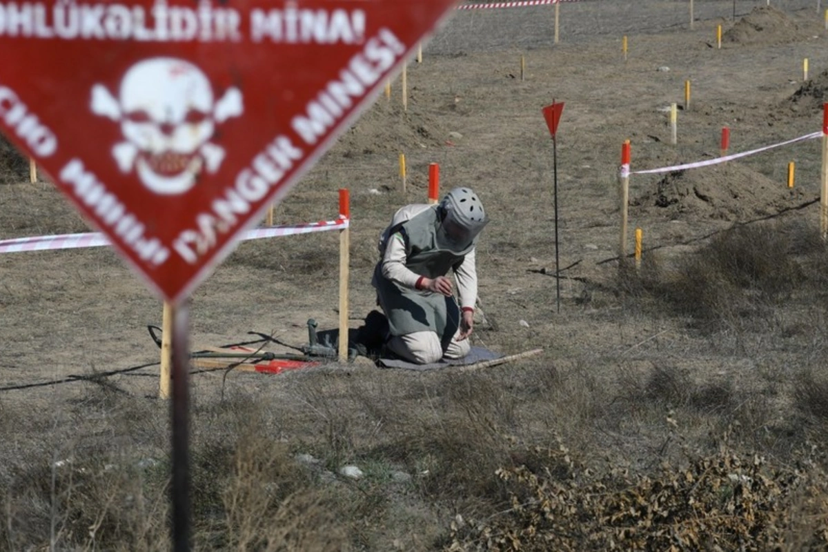 Ötən həftə min hektardan çox ərazi minalardan təmizlənib