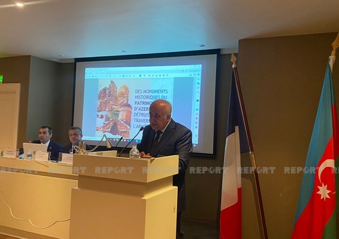 Parisdə Ermənistanda Azərbaycan mədəni irsinin dağıdılmasına həsr edilmiş tədbir keçirilib