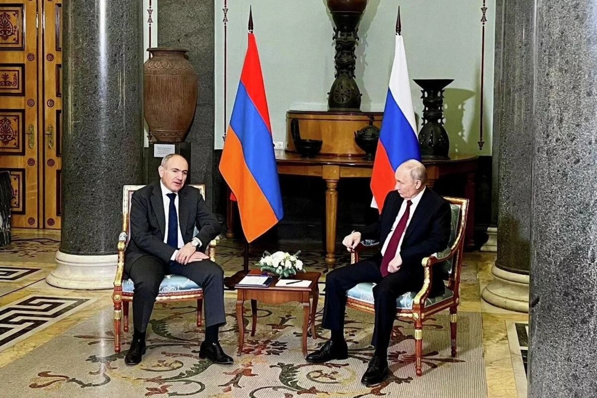 Paşinyanın Putinlə görüşündə TRIPP layihəsi müzakirə olundu