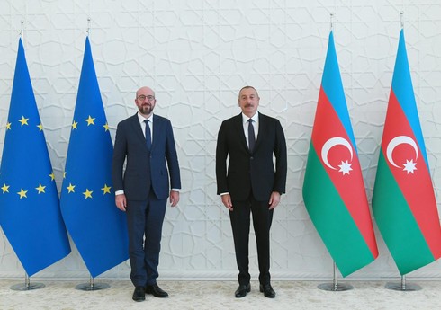 Praqada Prezident İlham Əliyevin Avropa İttifaqı Şurasının Prezidenti ilə görüşü keçirilib - YENİLƏNİB-2