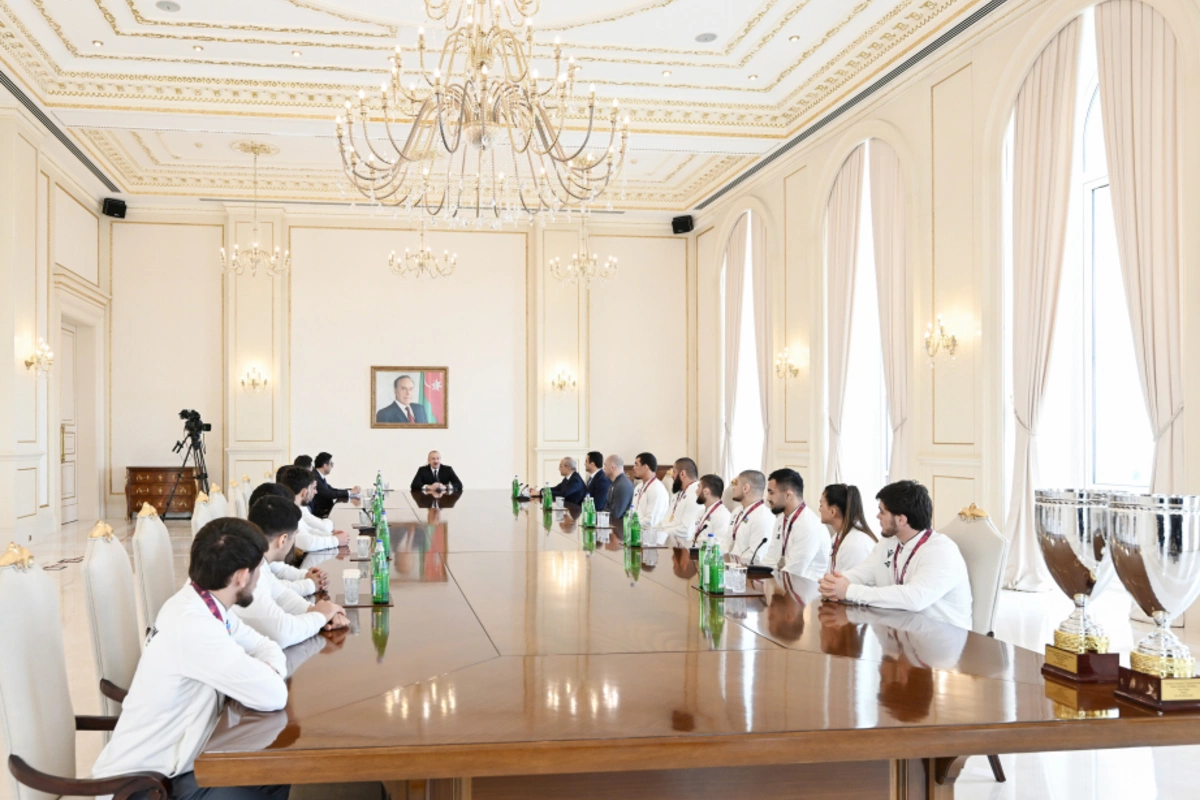 Prezident: İdmançılarımızda qələbə əzmi çox güclüdür