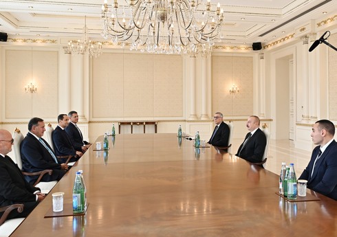Prezident İlham Əliyev Avropa Olimpiya Komitələrinin prezidentini qəbul edib Prezident İlham Əliyev Avropa Olimpiya Komitələrinin prezidentini qəbul edib