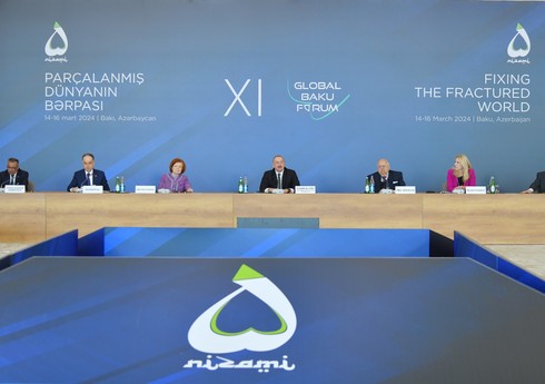 Prezident İlham Əliyev XI Qlobal Bakı Forumunda çıxış edib - YENİLƏNİB-2 Prezident İlham Əliyev XI Qlobal Bakı Forumunda çıxış edib - YENİLƏNİB-2