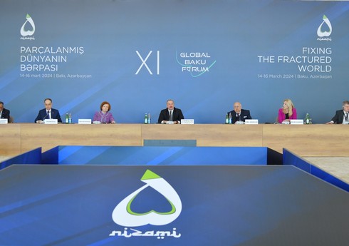 Prezident İlham Əliyev XI Qlobal Bakı Forumunda çıxış edib - YENİLƏNİB Prezident İlham Əliyev XI Qlobal Bakı Forumunda çıxış edib - YENİLƏNİB