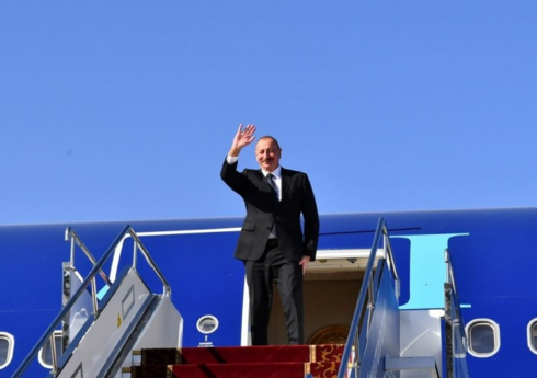 Prezident İlham Əliyevin Rumıniyaya işgüzar səfəri başa çatıb