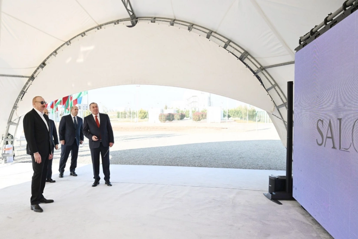 Prezidenti Ağdam Sənaye Parkında Prezidenti Ağdam Sənaye Parkında