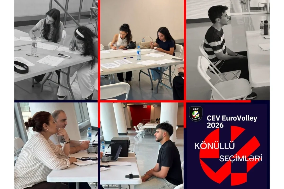 Qadın voleybolçular arasında Avropa çempionatının könüllüləri müəyyənləşib