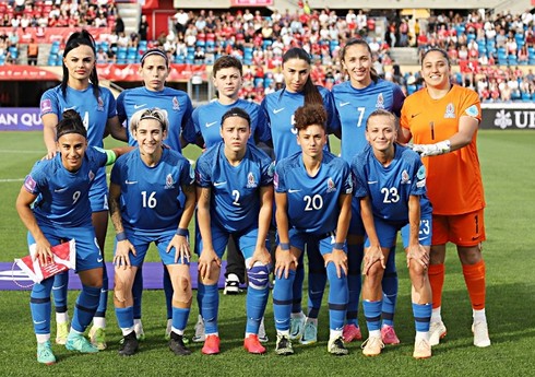 Qadın futbolçulardan ibarət Azərbaycan millisi məğlub olub Qadın futbolçulardan ibarət Azərbaycan millisi məğlub olub
