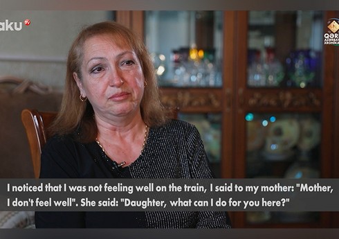 Qatarda oğul doğan ana: “Ermənilərin əlindən qaçıb 40 kilometr piyada yol gəldim” Qatarda oğul doğan ana: “Ermənilərin əlindən qaçıb 40 kilometr piyada yol gəldim”