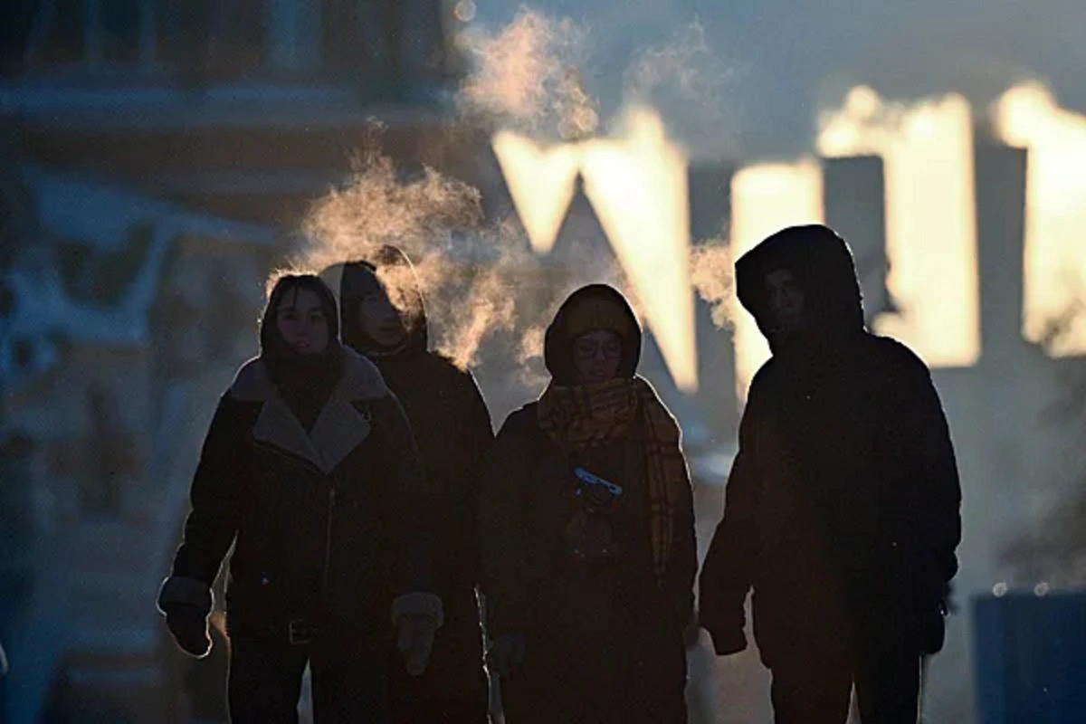 Qonşu ölkənin paytaxtında temperatur -30 dərəcəyə düşüb