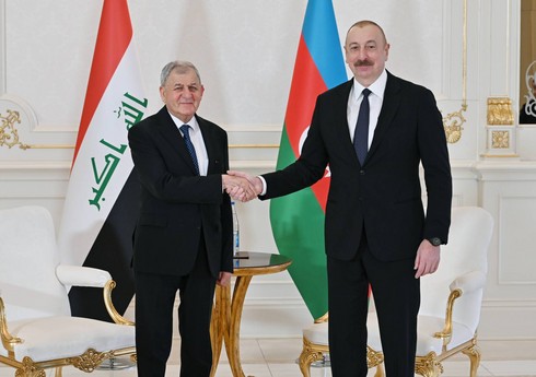 İraq lideri Prezident İlham Əliyevi təbrik edib