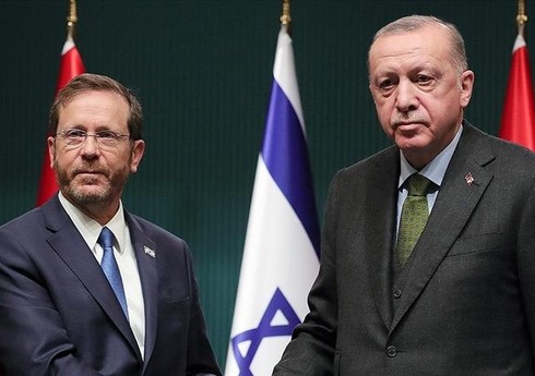 Ərdoğan israilli həmkarı ilə telefonla danışıb Ərdoğan israilli həmkarı ilə telefonla danışıb