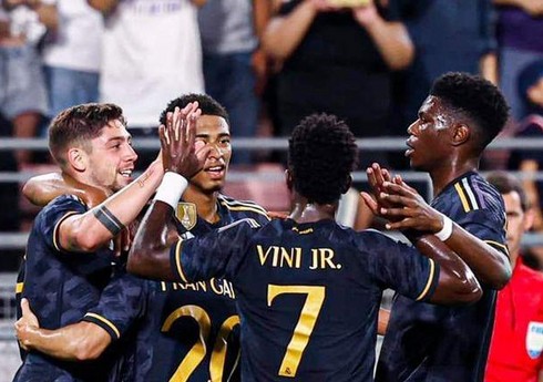 “Real Madrid” yoldaşlıq görüşündə “Milan” üzərində əzmkar qələbə qazanıb “Real Madrid” yoldaşlıq görüşündə “Milan” üzərində əzmkar qələbə qazanıb
