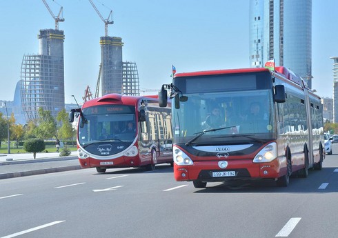 Sabahdan Bakıda bir sıra avtobusların hərəkət sxemi dəyişdiriləcək Sabahdan Bakıda bir sıra avtobusların hərəkət sxemi dəyişdiriləcək