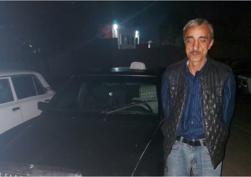 Sabirabadda narkotik istifadə edərək taksi fəaliyyəti ilə məşğul olan sürücü saxlanılıb 
