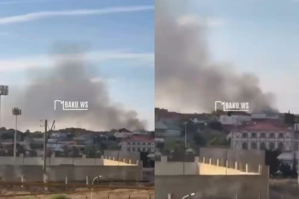Sabunçudakı yanğın söndürülüb