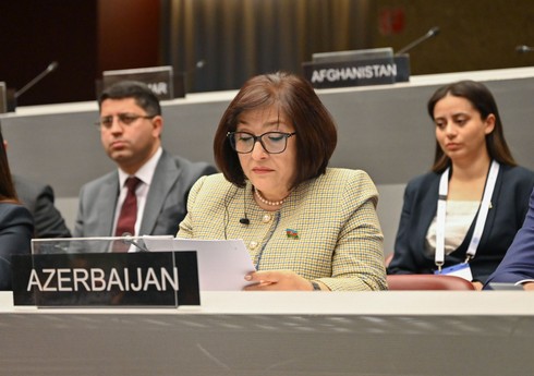 Sahibə Qafarova Parlamentlərarası İttifaqın Assambleyasında Azərbaycanın COP-29-a ev sahibliyindən bəhs edib Sahibə Qafarova Parlamentlərarası İttifaqın Assambleyasında Azərbaycanın COP-29-a ev sahibliyindən bəhs edib