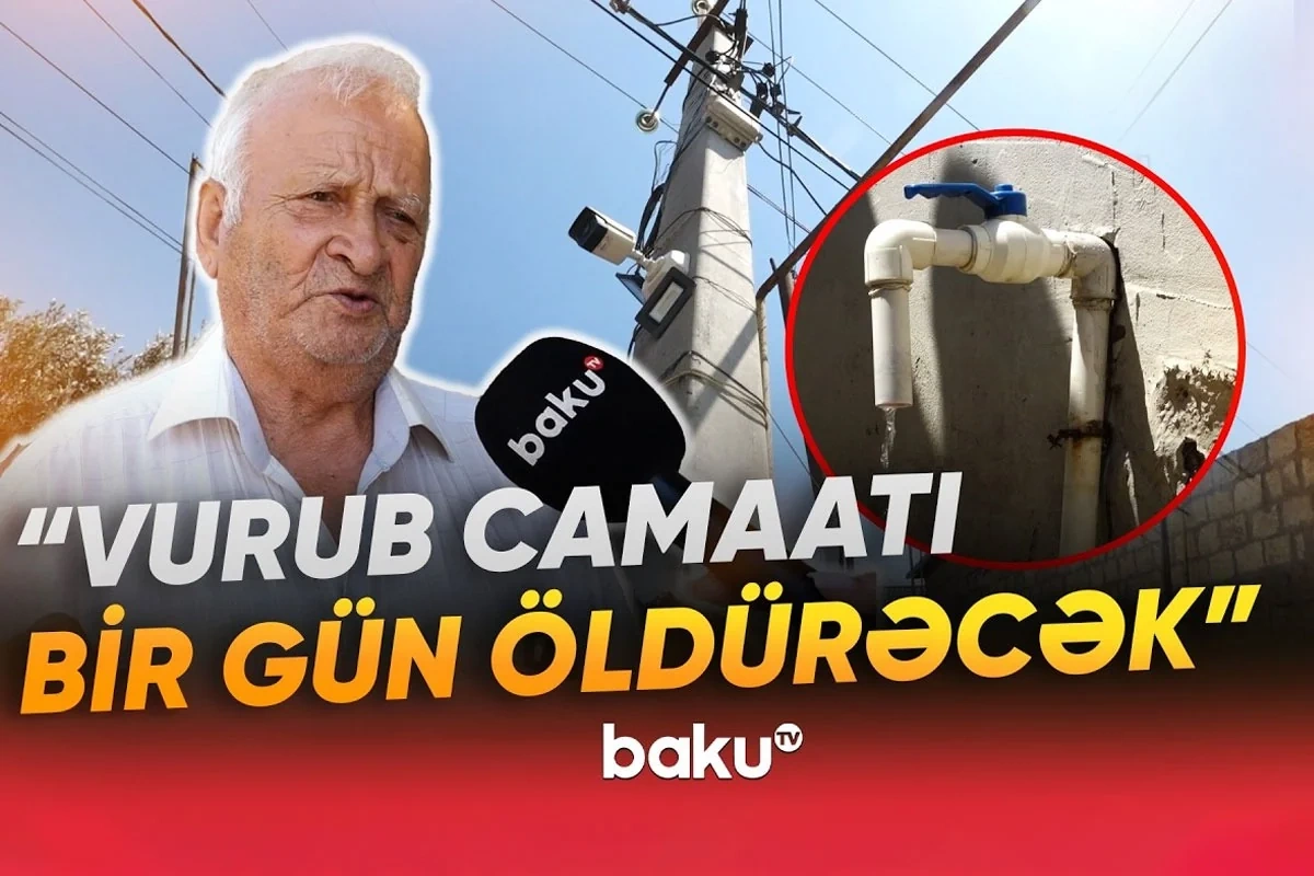 Saray qəsəbəsində sakinlərin su və işıq PROBLEMİ