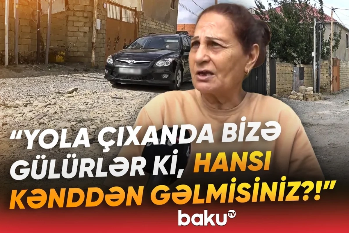 Saray sakinləri şikayətçidirlər: 
