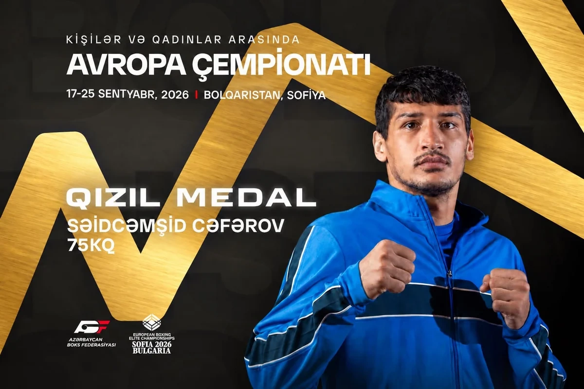 Səidcəmşid Cəfərov Avropa çempionu olub - boksçularımızdan Sofiyada 5 medal Səidcəmşid Cəfərov Avropa çempionu olub - boksçularımızdan Sofiyada 5 medal