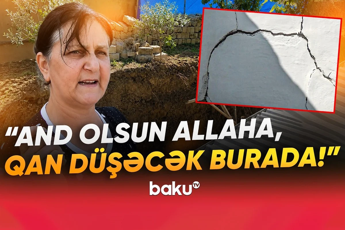 Şabran sakini qonşuluqdakı tikinti işlərindən şikayətçidir: 