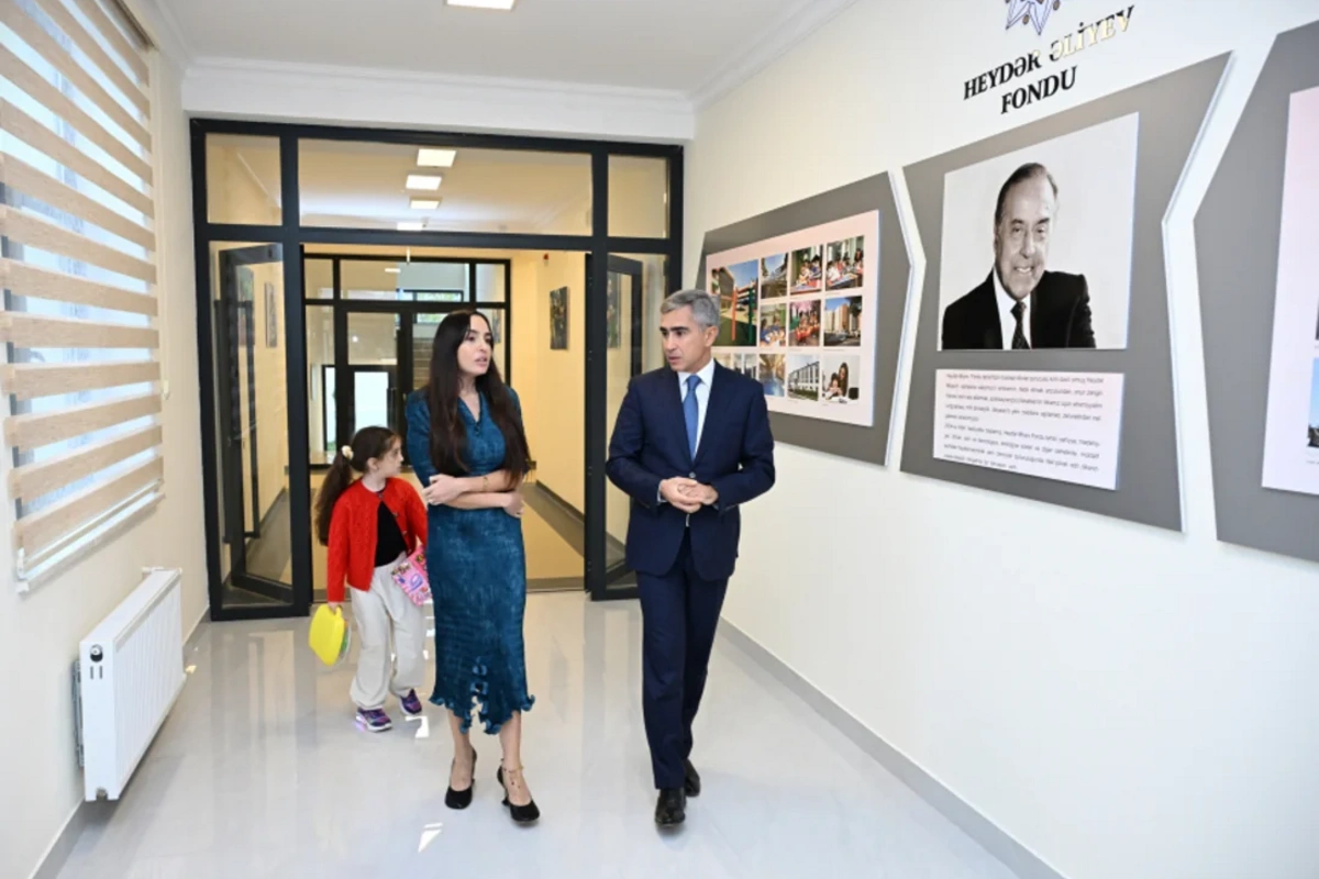 Şamaxı şəhərində Xınıslı körpələr evi-uşaq bağçasının açılışı olub Şamaxı şəhərində Xınıslı körpələr evi-uşaq bağçasının açılışı olub