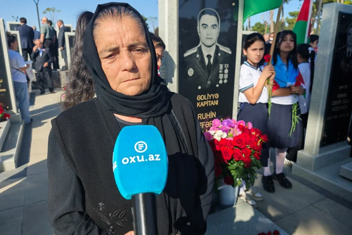 Şəhid anası: 