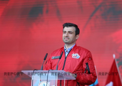 Səlcuq Bayraktar Azərbaycanı təbrik edib: “Həmrəyliyimizin əbədi olmasını arzu edirik” Səlcuq Bayraktar Azərbaycanı təbrik edib: “Həmrəyliyimizin əbədi olmasını arzu edirik”