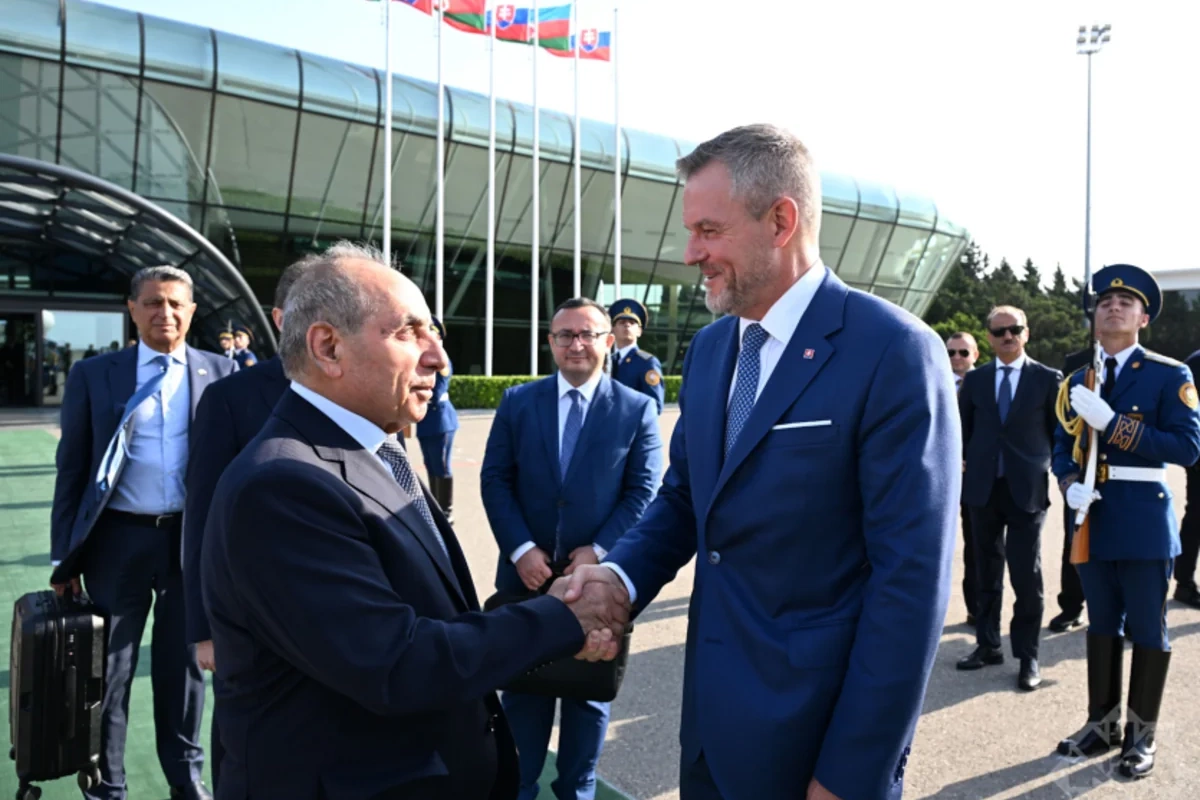 Slovakiya Prezidentinin Azərbaycana səfəri başa çatıb