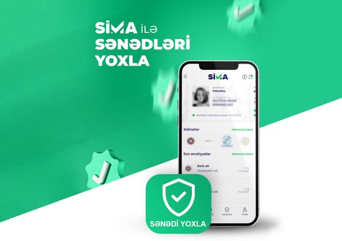 SİMA-ya yeni funksionallıq əlavə edilib SİMA-ya yeni funksionallıq əlavə edilib