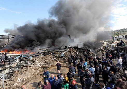 İsrail qırıcıları “Hizbullah”ın silah anbarlarını bombalayıb İsrail qırıcıları “Hizbullah”ın silah anbarlarını bombalayıb