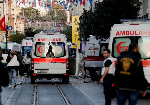 İstanbulda partlayış olub, xəsarət alanlar var İstanbulda partlayış olub, xəsarət alanlar var