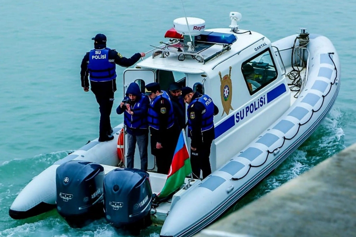 Su polislərindən əməliyyat: Mingəçevirdə saxlanılan var Su polislərindən əməliyyat: Mingəçevirdə saxlanılan var