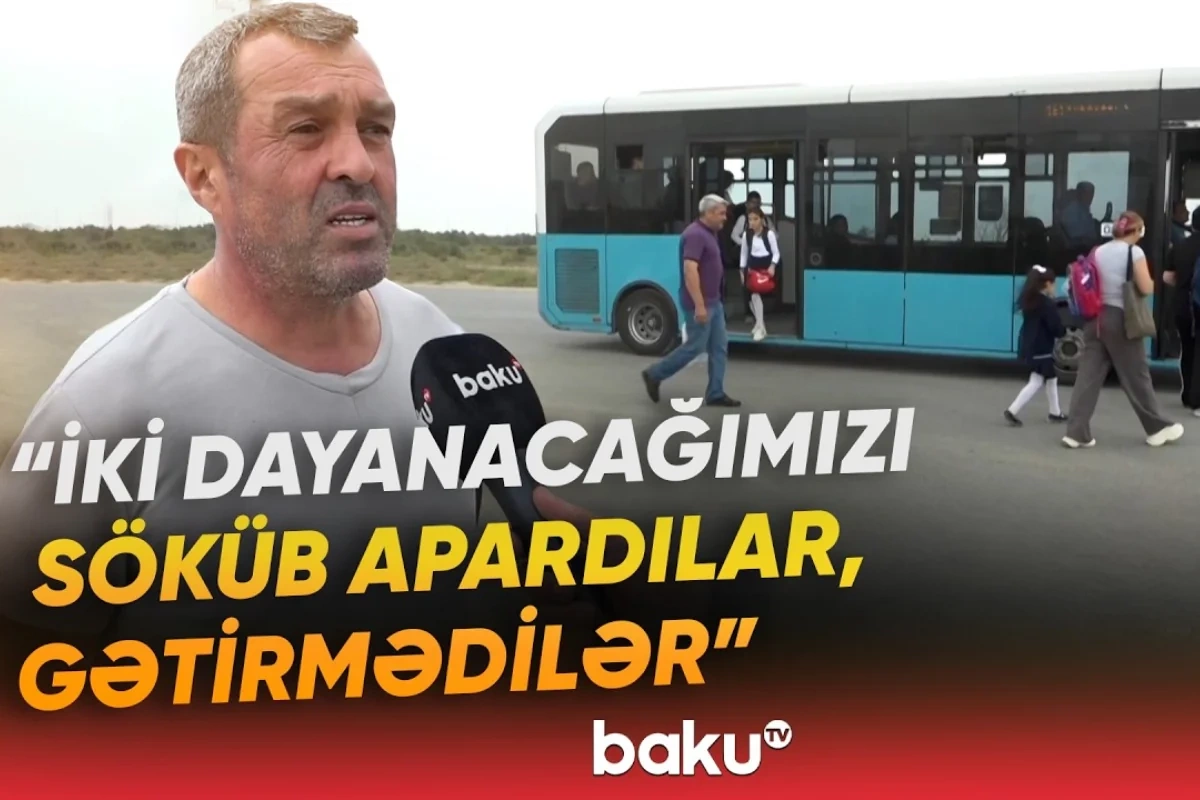 Suraxanı sakinləri dayanacaqsız qaldılar Suraxanı sakinləri dayanacaqsız qaldılar