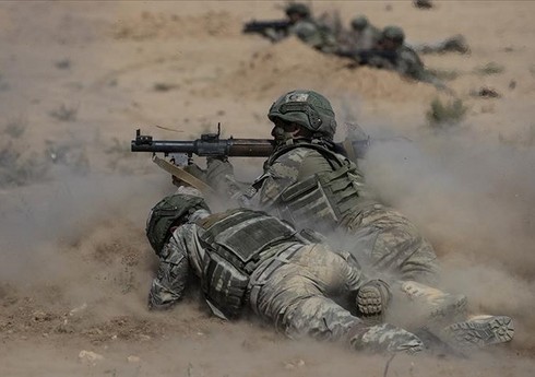 Suriyada beş terrorçu məhv edilib Suriyada beş terrorçu məhv edilib