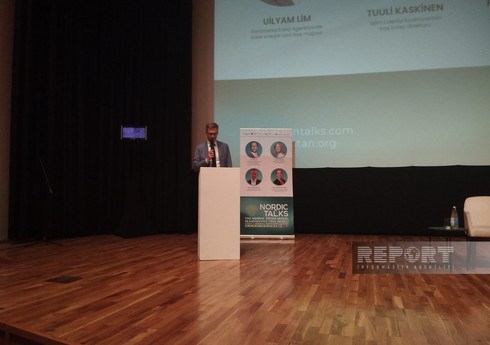 İsveç səfiri Bakıda “Nordic Talks” konfransının açılışında çıxış edib İsveç səfiri Bakıda “Nordic Talks” konfransının açılışında çıxış edib